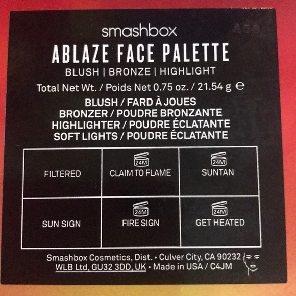 Hardly used smashbox face palette - Picture 6 of 6